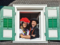 Bollenhut Fenster (Bildnachweis: Stadt Wolfach Fotograf: Jakob Wolber) Bollenhut Fenster (Bildnachweis: Stadt Wolfach Fotograf: Jakob Wolber)